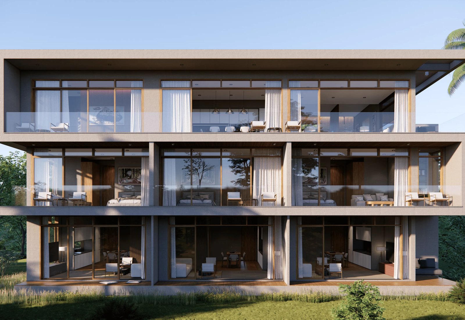 Pahili Loft Lamai — фасад здания днём